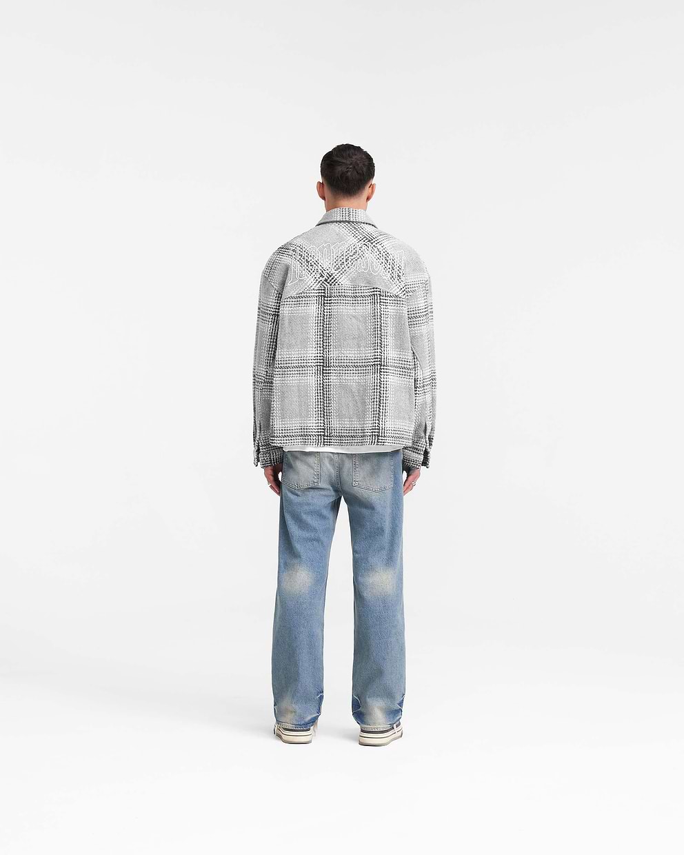 Represent Flannel Shirt - Grey Check